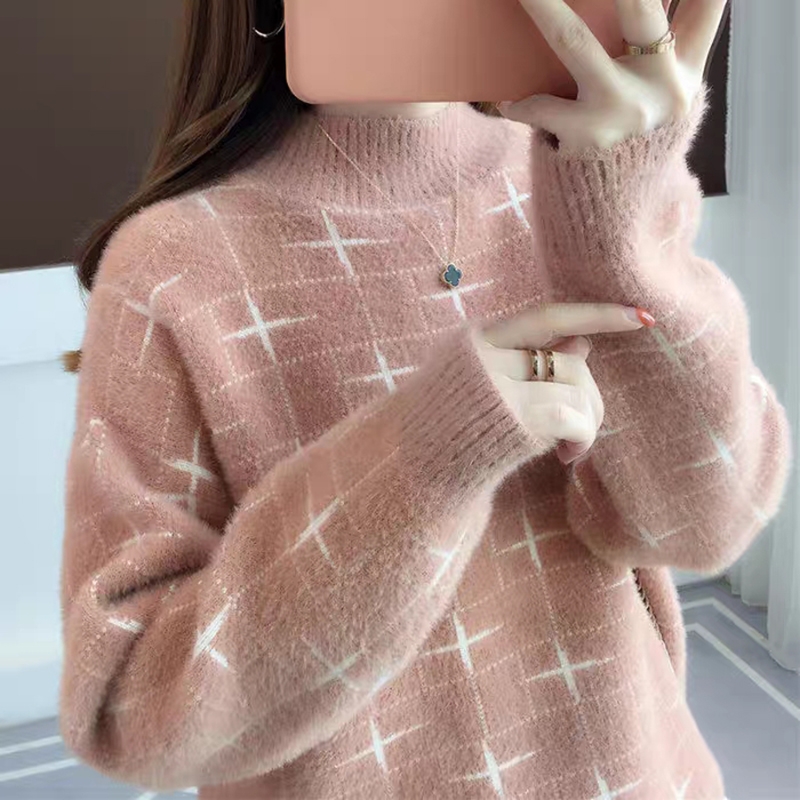 女装杂款水貂毛毛衣款式货源多多
