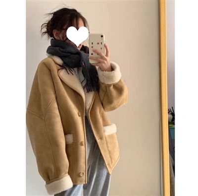 杂款女装鹿皮绒外套款式货源多多批发价17元一件，一手货源欢迎代理，适合各大巿场，扫一扫图片二维码