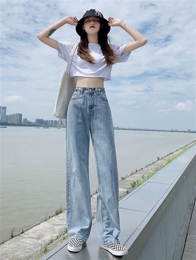 女装杂款牛仔长裤多款式